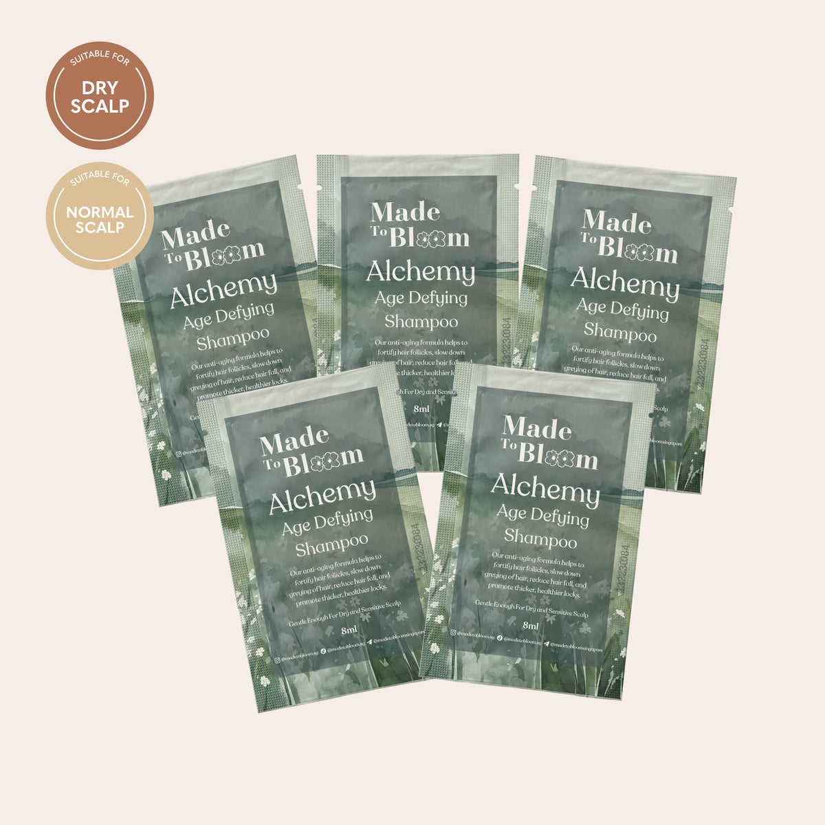 Free 5 Alchemy Sachets 50ml