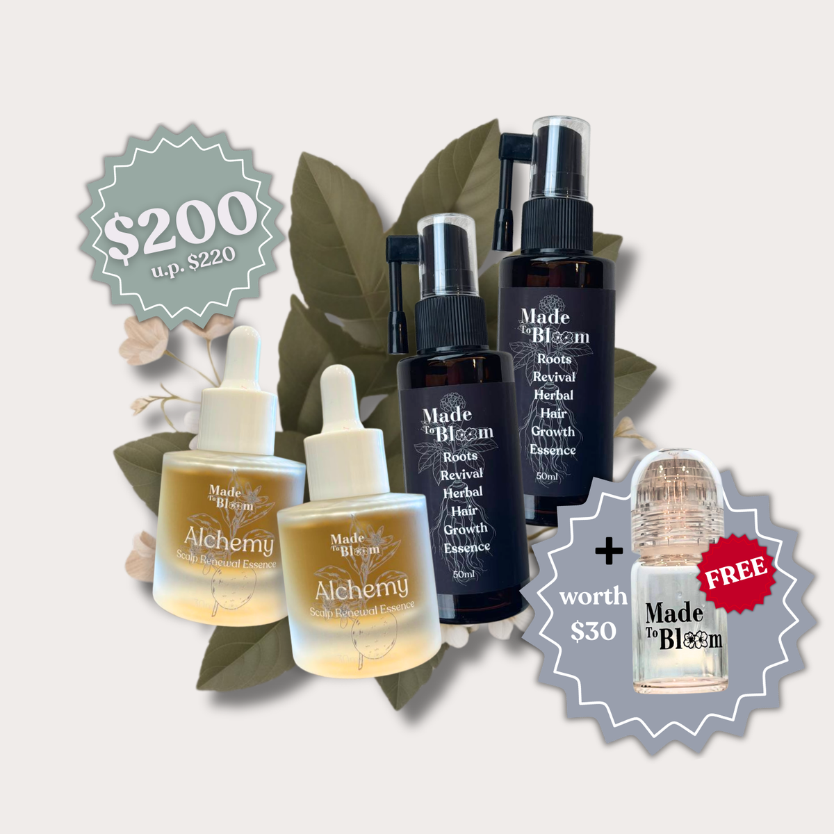 Double Essences Duo and FREE Microneedling Scalp Tool