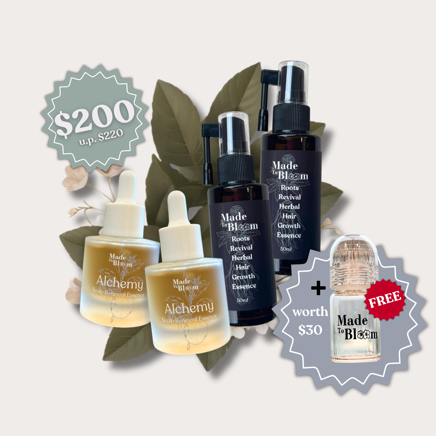 Double Essences Duo and FREE Microneedling Scalp Tool