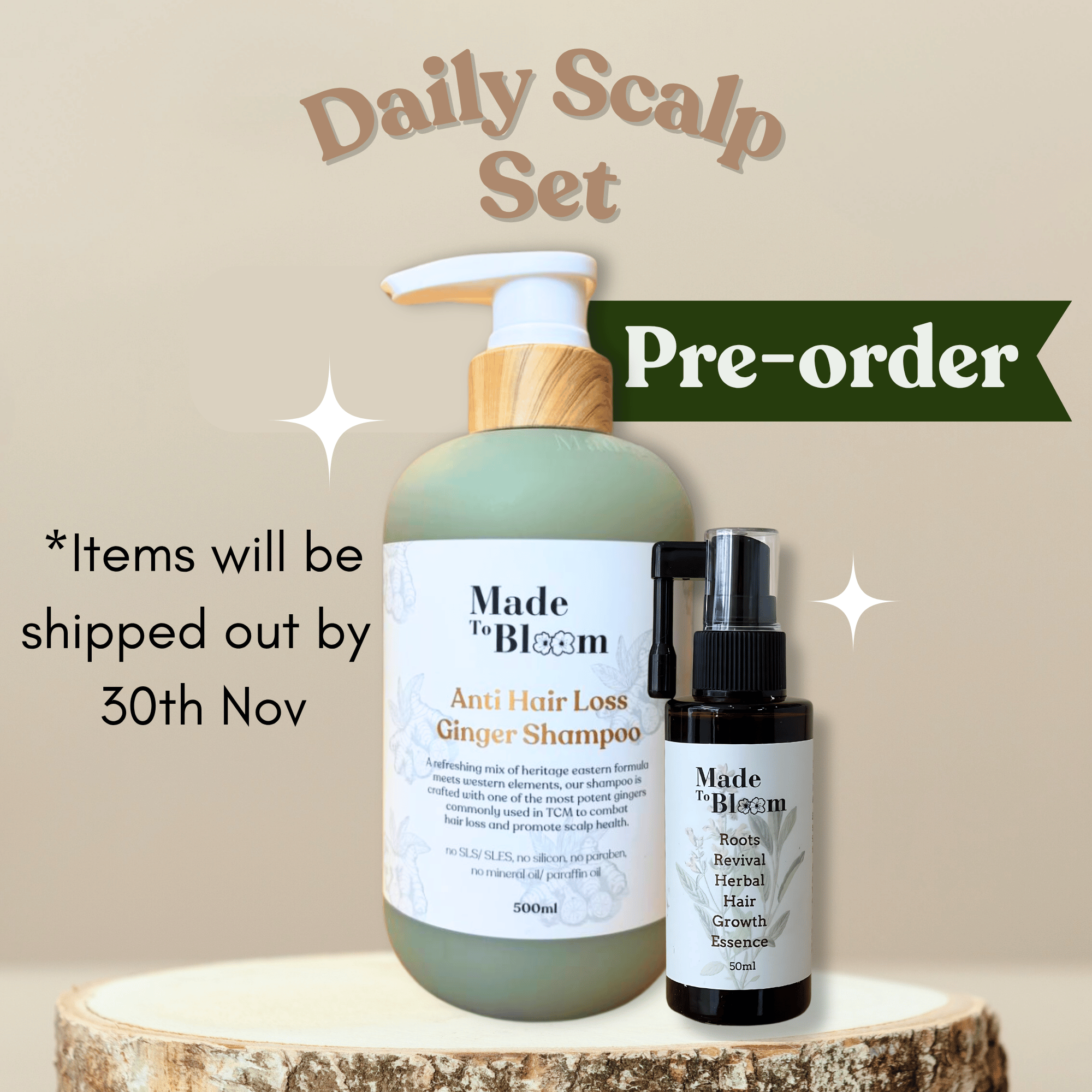 [PRE-ORDER] Daily Scalp Set