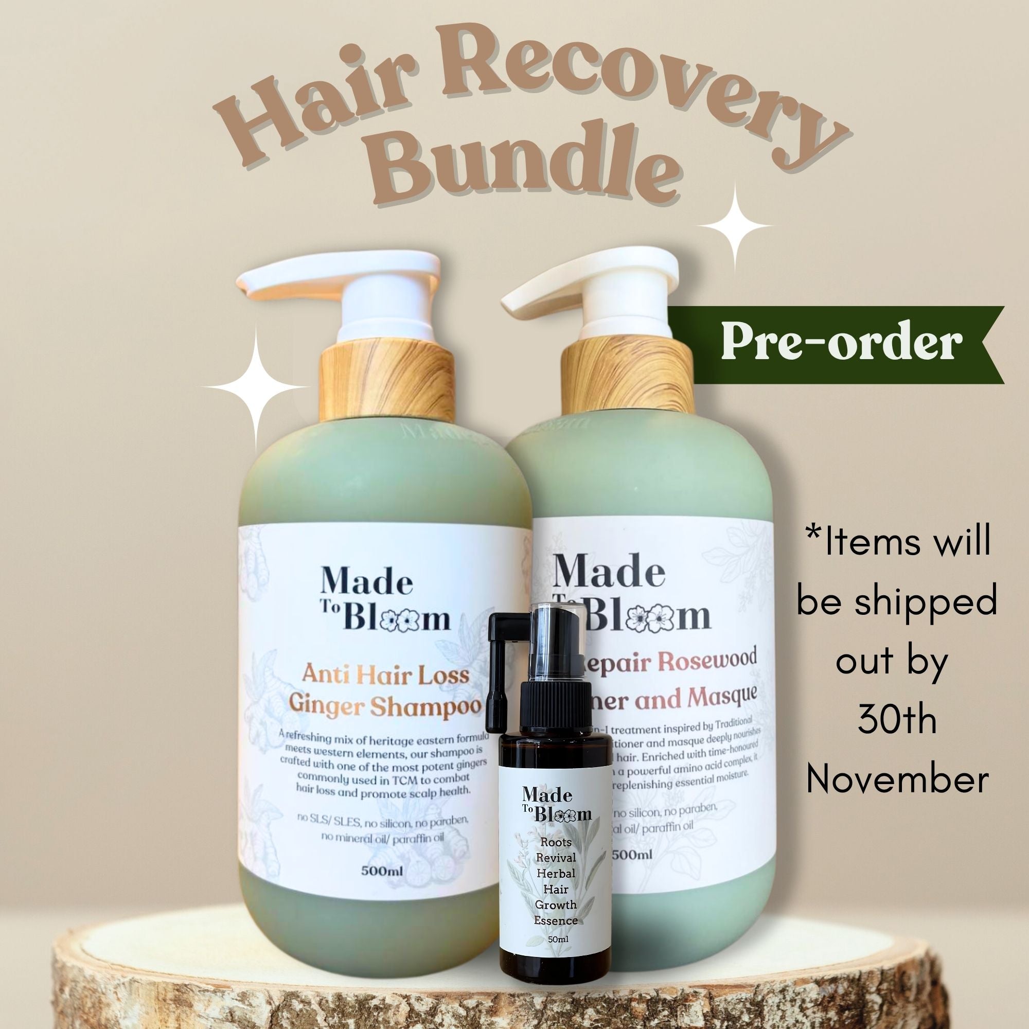 [PRE-ORDER] Hair Recovery Bundle
