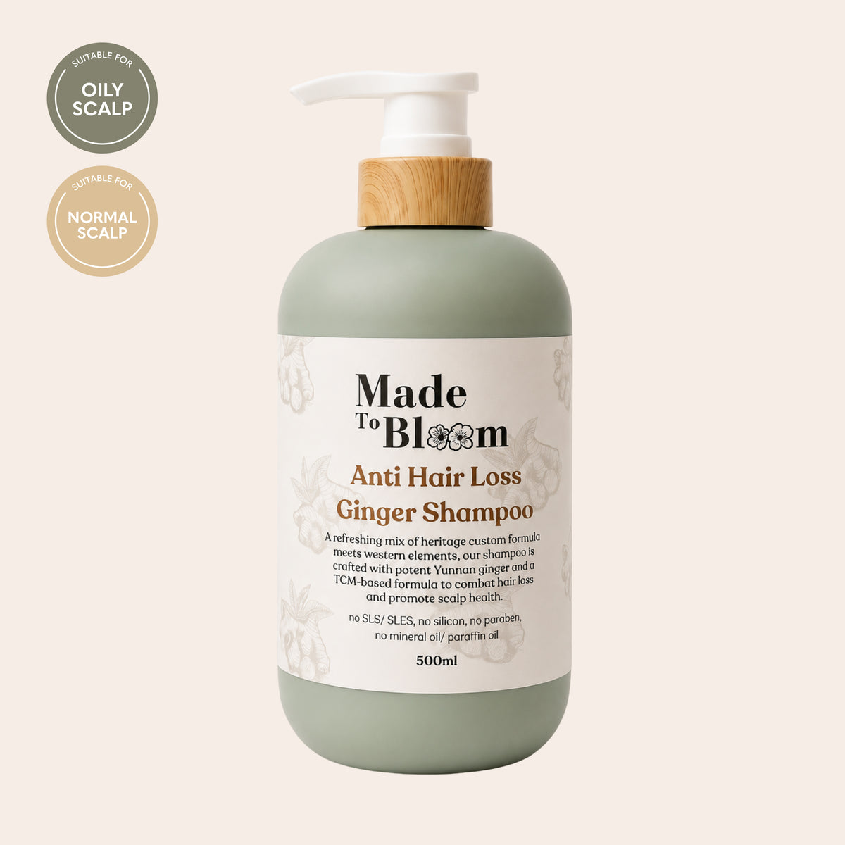 Anti Hair Loss Ginger Shampoo
