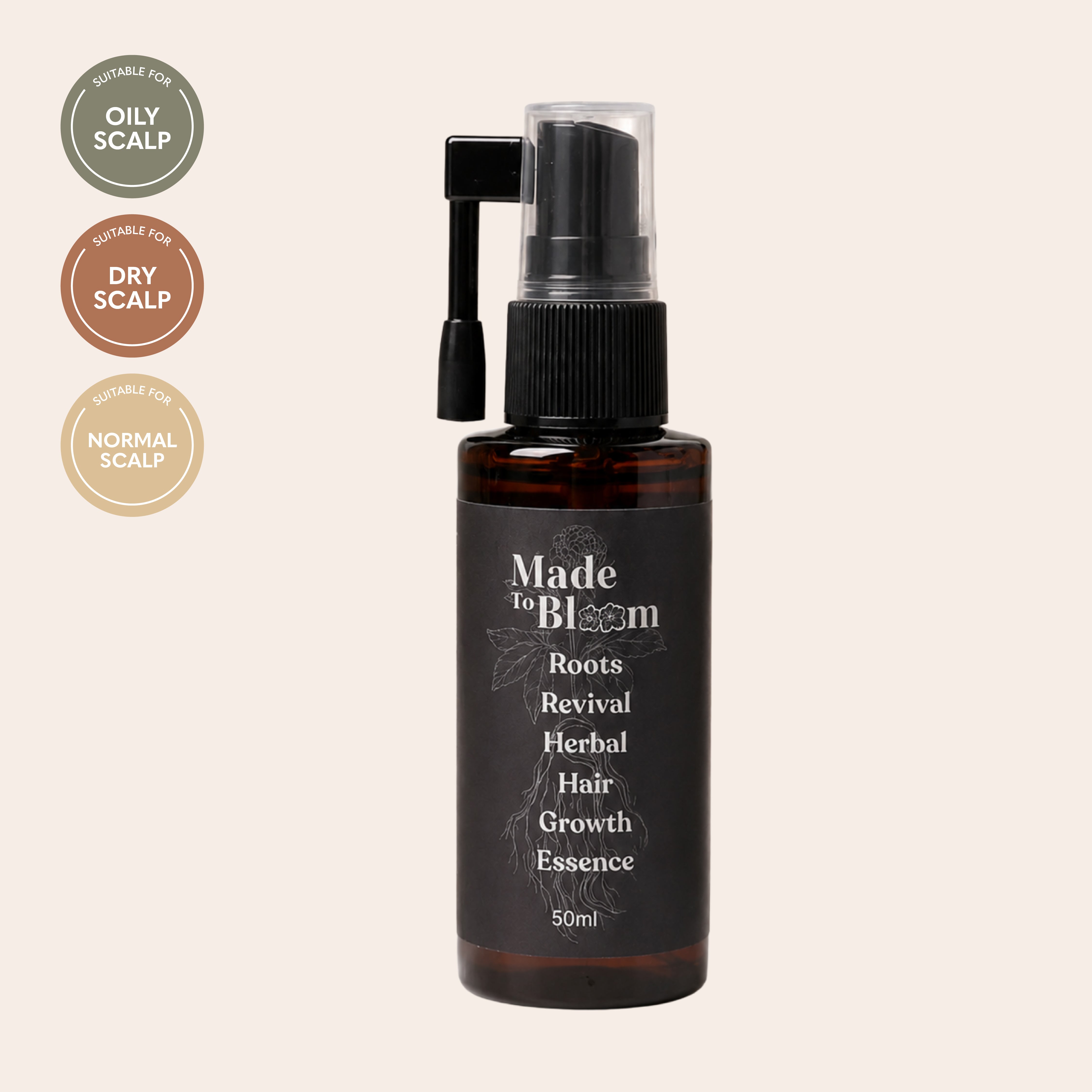 Roots Revival Herbal Hair Growth Essence