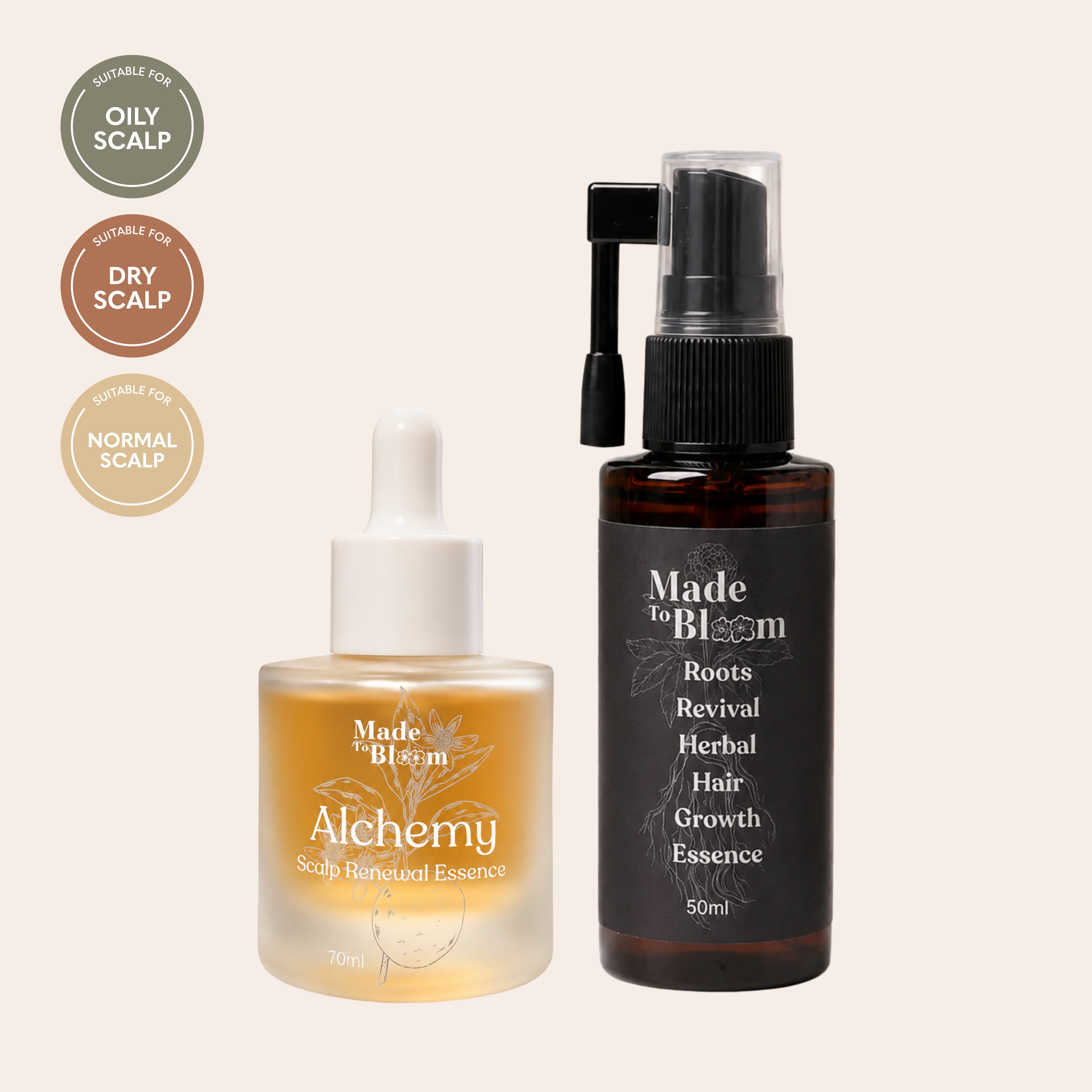 Scalp & Hair Growth Essence Bundle