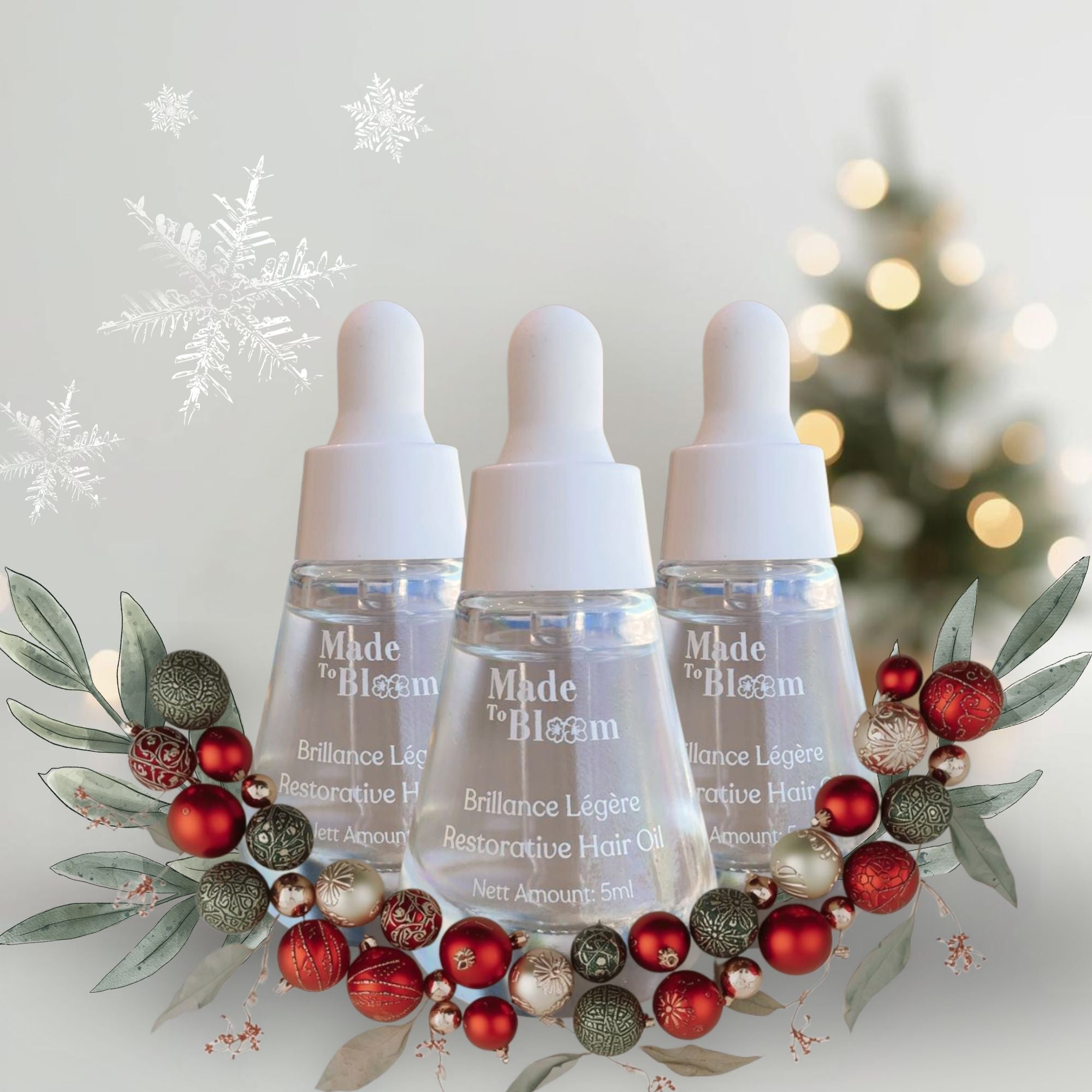 3x Mini Restorative Hair Oil